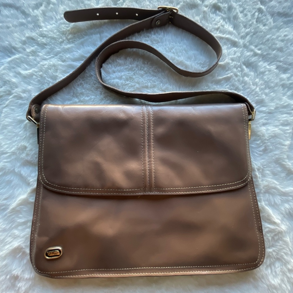 Philippe Classic Brown Leather Bag